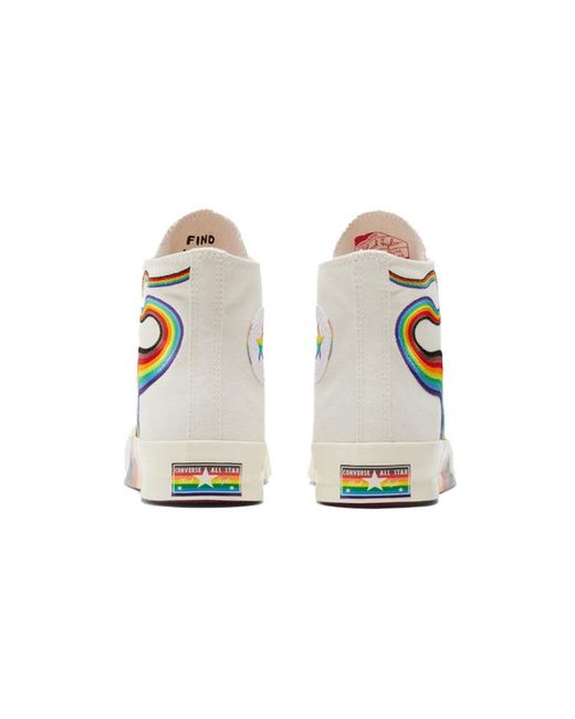 Converse White Chuck 70 High 'Pride' for men