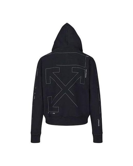 Off-White c/o Virgil Abloh Blue Back Logo Printing Ordinary Version for men