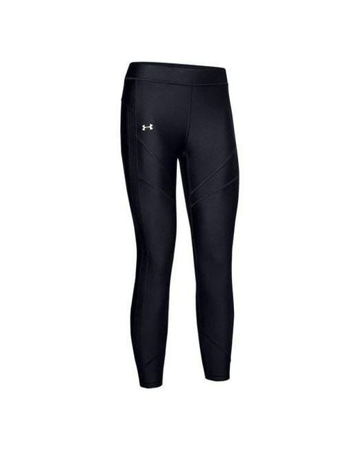 Under Armour Blue (Wmns) Heatgear Armour Ankle Crop Legging