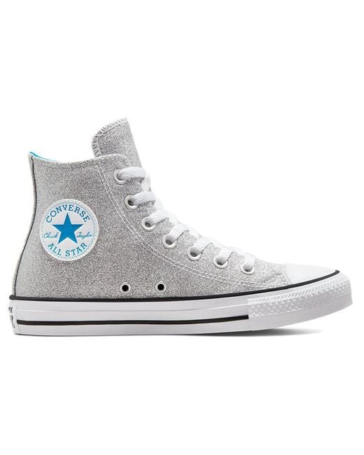 Converse Gray (Wmns) Chuck Taylor Authentic Glam Hi