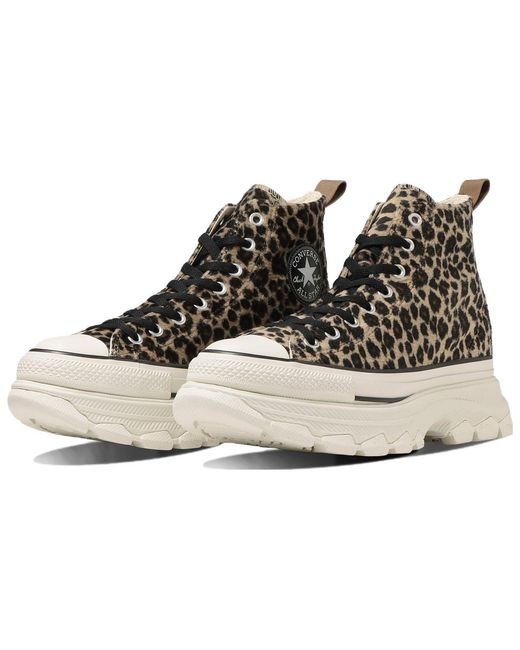 Converse Metallic All Star Trekwave Animal Fur Leopard High Top for men