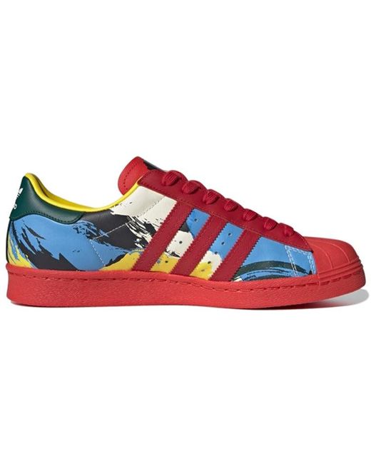 Adidas Red Originals Superstar 80S Ac for men