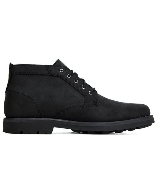 Timberland Black Crestfield Waterproof Chukka Boots Full Grain' for men