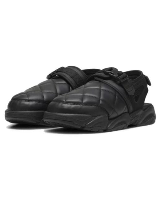 PUMA Black X Pleasures Ts-01 Quilt Sandals for men