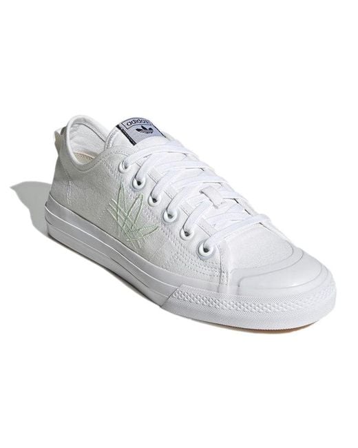Adidas White Nizza Rf for men