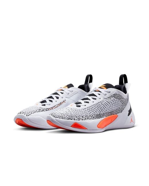 Nike White Nike Luka 1 Basketball Shoes for men