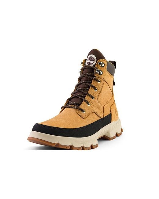 Timberland Brown Greenstride Originals Ultra Waterproof Boots 'Wheat Nubuck' for men