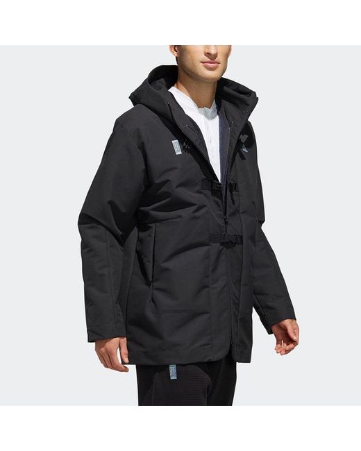 Adidas Blue Loose Casual Jacket for men