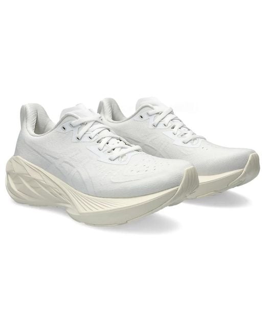 Asics White Womens Novablast 4