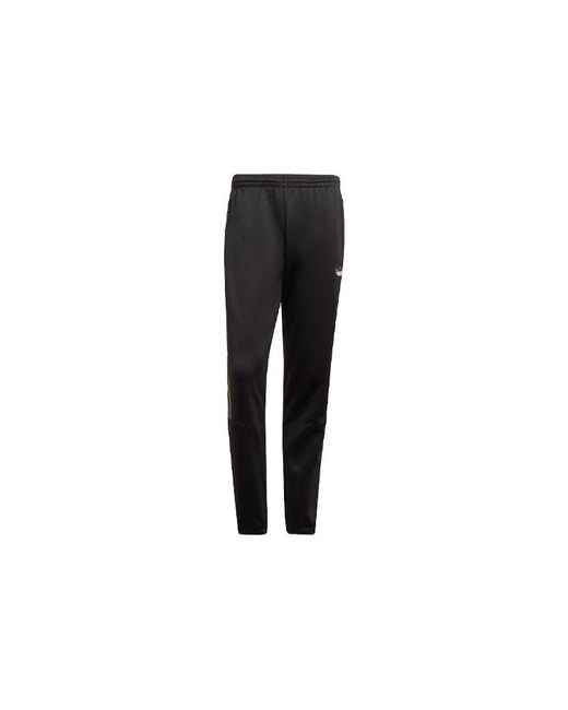 Adidas Black Originals Sprt Poly Tp Stripe Sports Long Pant for men