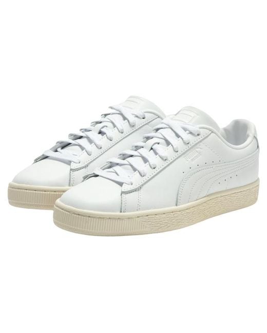 PUMA White Basket Classic 75Y Prm for men