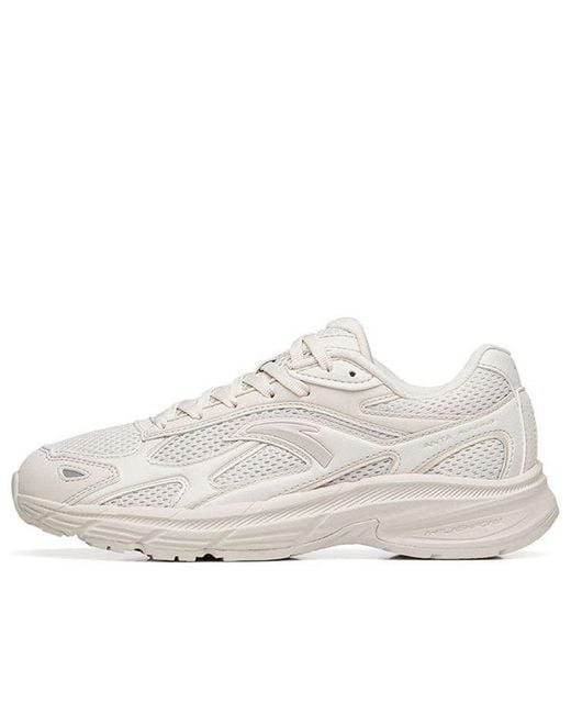 Anta White (Wmns) At953 Vintage Training Shoes 'Cream'