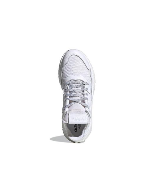 Adidas White Nite Jogger 'Triple' for men
