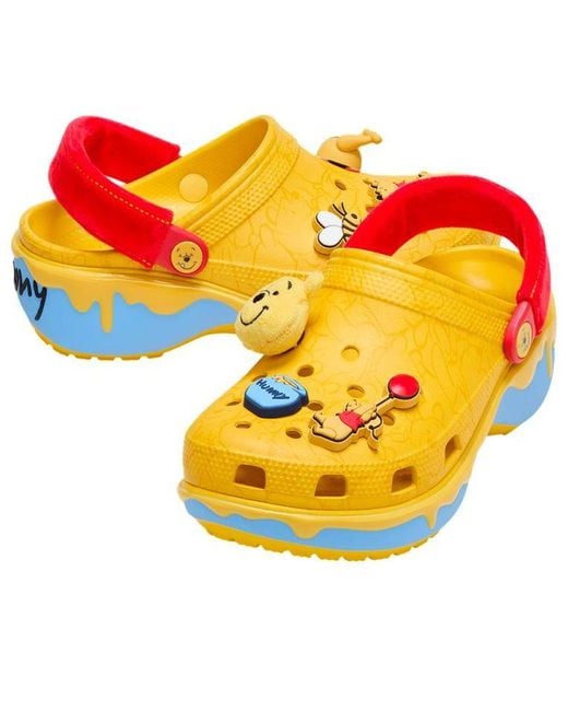 CROCSTM Yellow (Wmns) X Disney Winnie The Pooh Classic Platform Clog