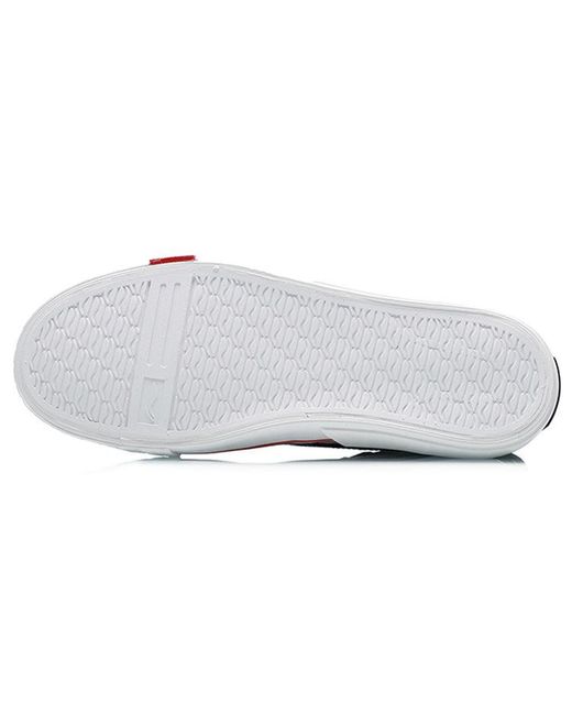 Li-ning Black Canvas Hi Shoes for men