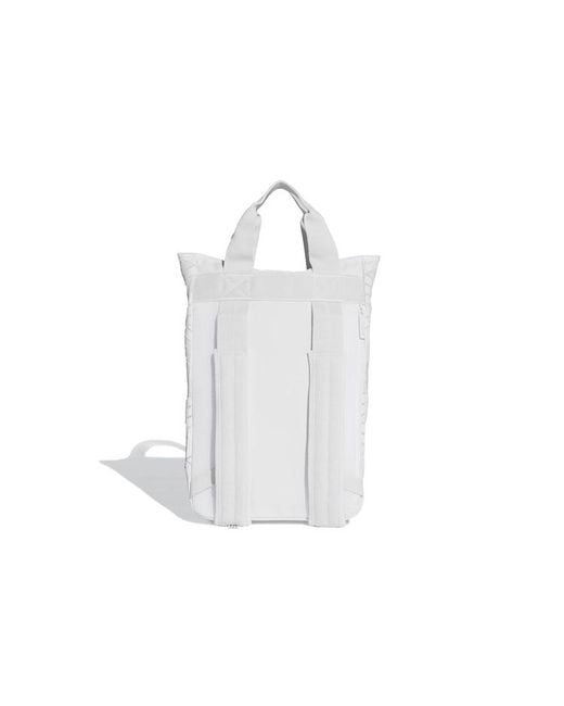 Adidas White Originals X Issey Miyake 3D Roll Top Backpack