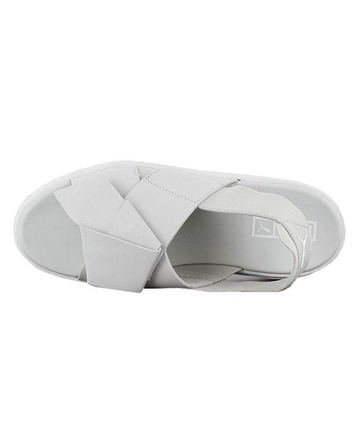 PUMA White (Wmns) Platform Sandal