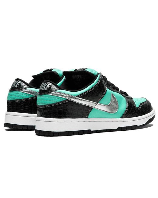 Nike Green X Diamond Supply Co. Sb Dunk Low Pro 'Tiffany' for men