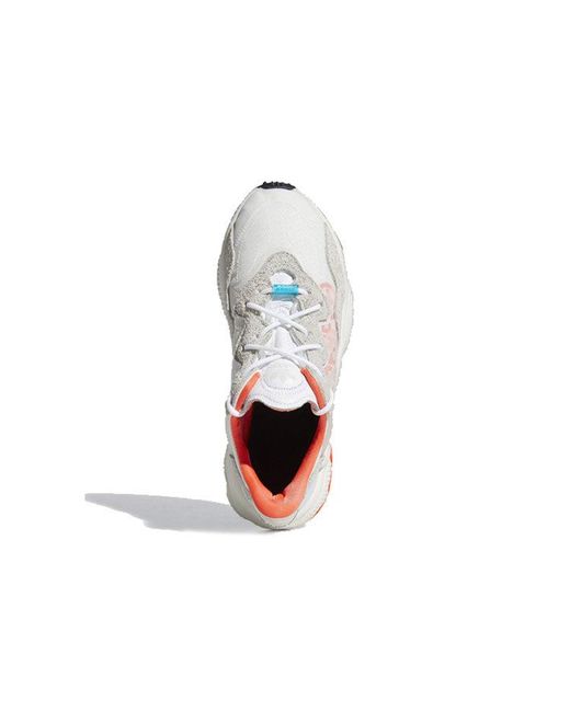 Adidas White Ozweego 'Solar' for men