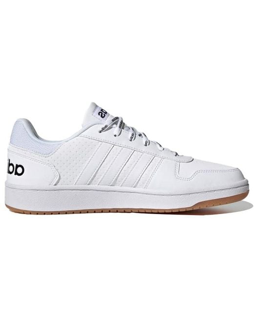 Adidas White Hoops 2.0 for men