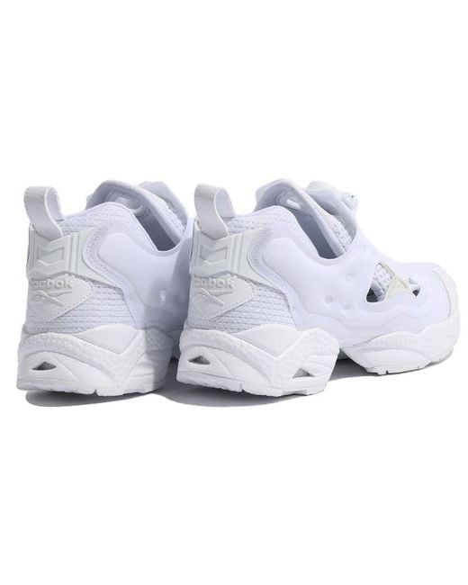 Reebok White Instapump Fury 95 for men