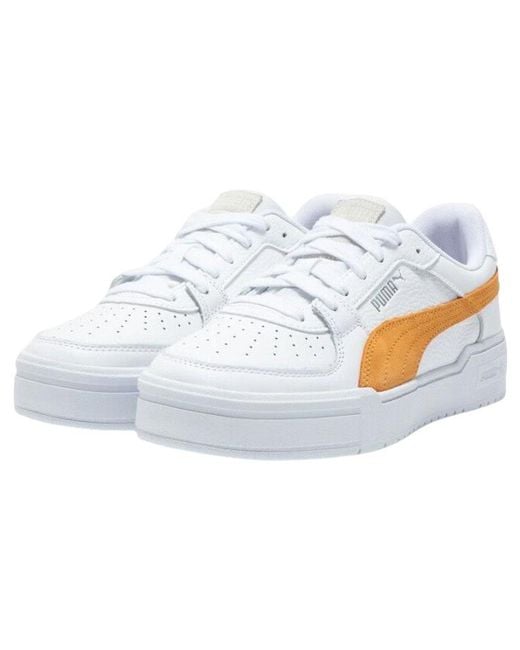 PUMA White Ca Pro Suede for men