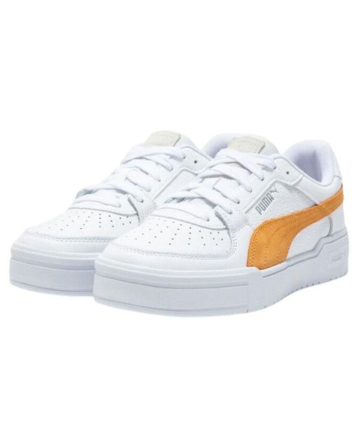 PUMA White Ca Pro Suede for men