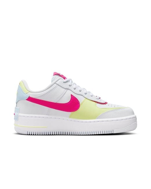 Nike White (Wmns) Air Force 1 Shadow