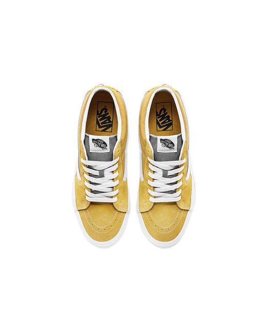 Vans Yellow Sk8-Mid for men