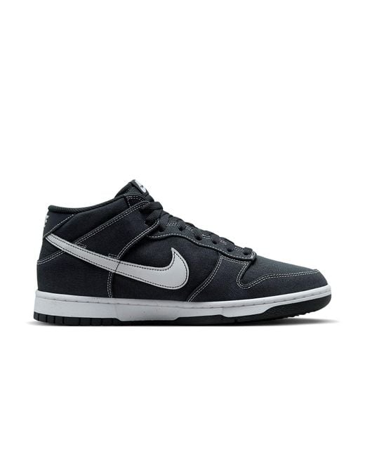 Nike Blue Dunk Mid 'Off Noir' for men
