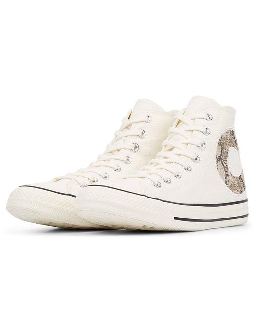 Converse White Chuck Taylor All Star Wild Logo High 'Erget' for men