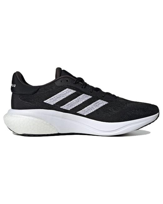 Adidas Black Supernova 3 Running Shoes 'Core' for men