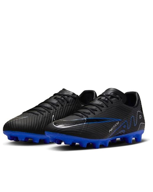 Nike Blue Mercurial Vapor 15 Hard-Ground Soccer Cleats Hyper Royal' for men