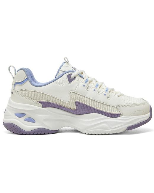 Skechers White (Wmns) Dlites 1.0