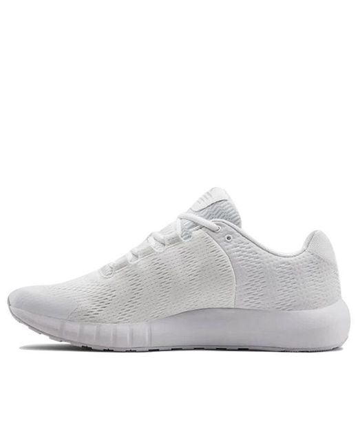 Under Armour Micro G Pursuit Bp in White for Men | Lyst
