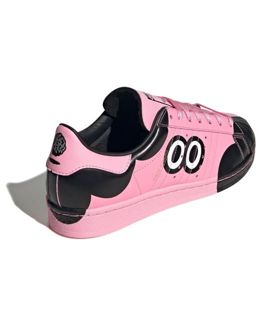 Adidas Pink Originals X Face Studios Superstar 82 'Light' for men