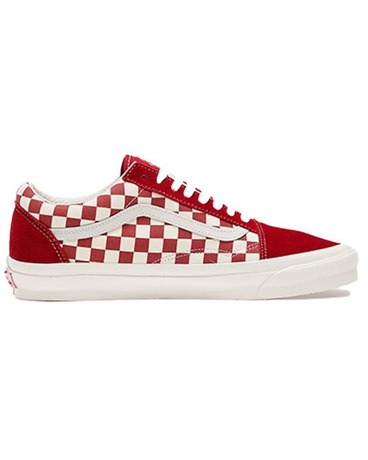 Vans Red Og Old Skool Lx 'Chili Pepper' for men
