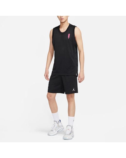 Nike Black Alphabet Logo Printing Sports Shorts for men