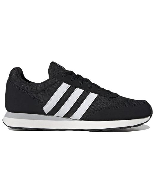 Adidas Black 60s 3.0 Running Shoes for men
