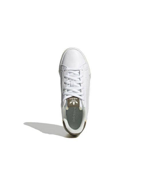 Adidas White (Wmns) Originals Court Tourino Bold Mint'