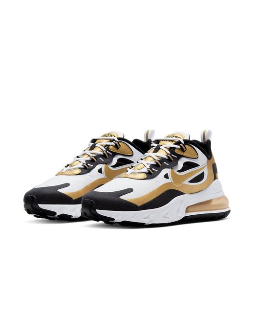Nike Blue Air Max 270 React 'Metallic' for men