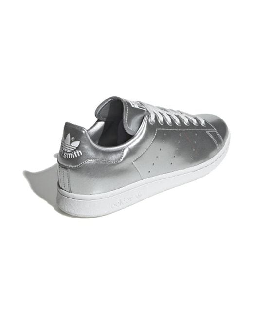Adidas Gray Stan Smith 'Metal Metallic' for men