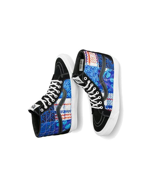 Vans Blue Sandy Liang X Sk8-Hi 38 Dx 'Patchwork' for men