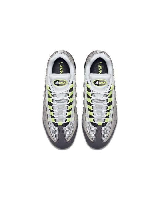 Nike Gray Air Vapormax 95 'Neon' for men