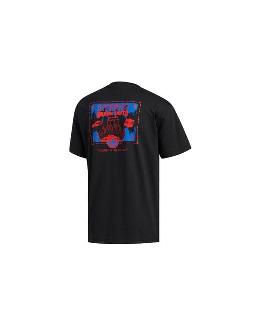 Adidas Black Originals Casual Sports Pocket Round Neck Short Sleeve for men