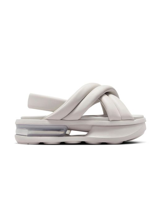 Nike White (Wmns) Air Max Isla Sandals 'Light Iron Ore'