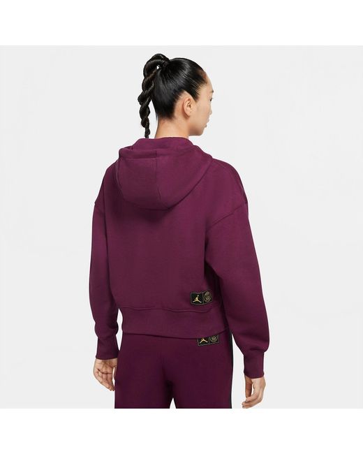 Nike Purple (Wmns) X Psg Fleece Hoodie