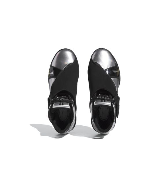 Adidas Black T Mac 5 Basketball Shoes 'Platinum' for men