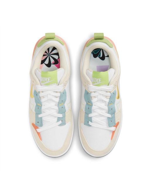 Nike White (Wmns) Dunk Low Disrupt 2 'Easter'