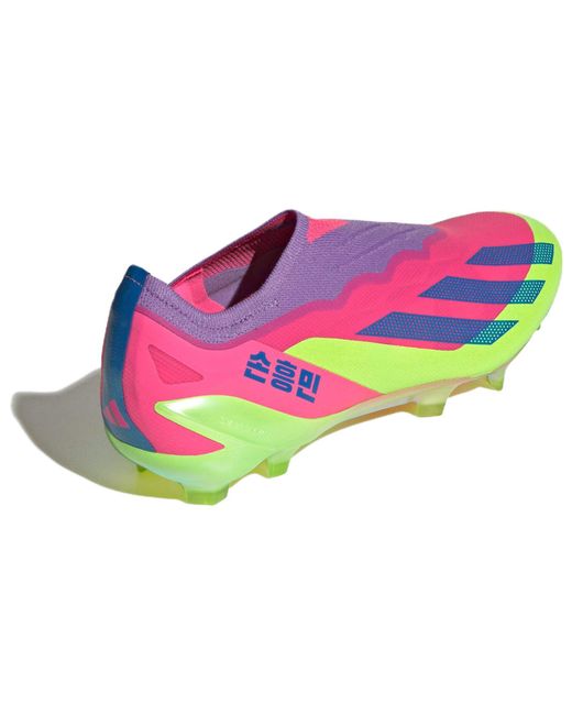 Adidas Pink X Crazyfast Son.1 Fg 'Lucid Lemon Royal' for men